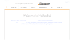 Desktop Screenshot of nationsat.com